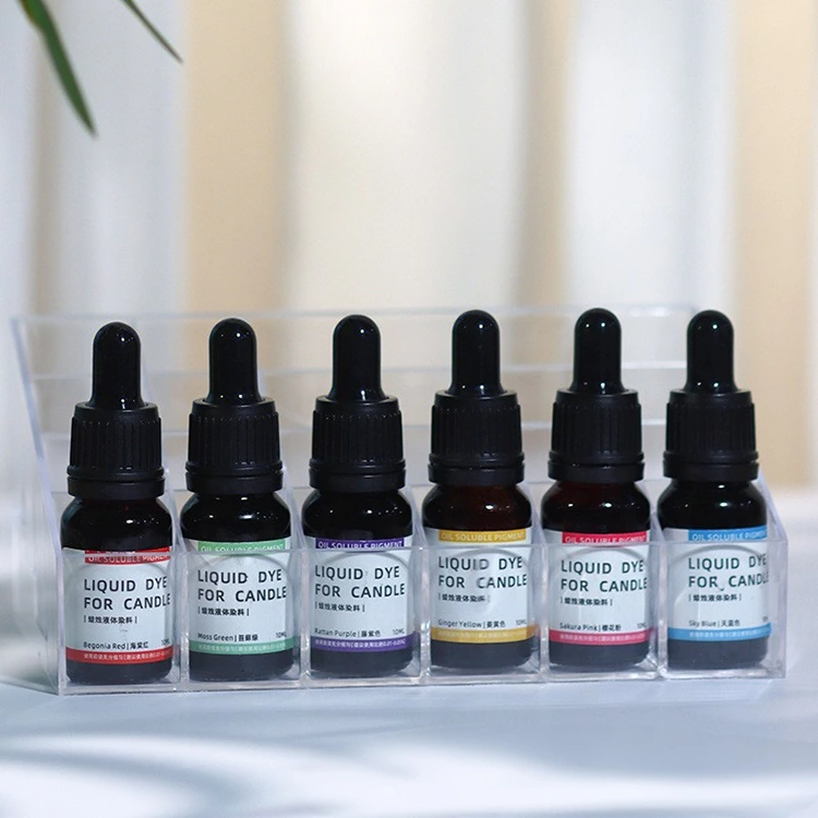 ద్రవ కొవ్వొత్తి రంగులు